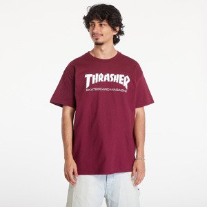 Tričko Thrasher Skate Mag T-Shirt Maroon XL