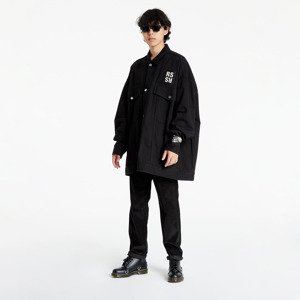 RAF SIMONS Oversized Denim Jacket Black