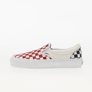 Vans Vault OG Slip-On LX (Leather Woven) White/ Red