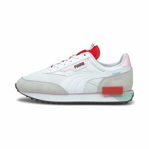 Puma Future Rider Neon Play Puma White-Poppy Red