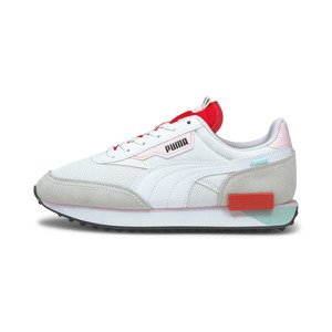 Puma Future Rider Neon Play Puma White-Poppy Red