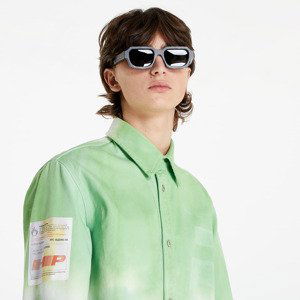 HERON PRESTON Label Tie Dye Shirt Green