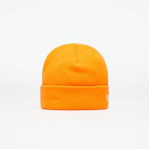 New Era Waffle Cuff Beanie Hat Orange