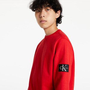 Calvin Klein Jeans Monogram Sleeve Badge Cn Salsa