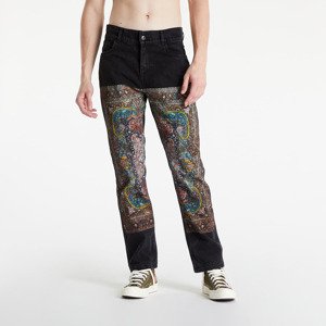 PLEASURES Walk On Me Rug Denim Pant Black