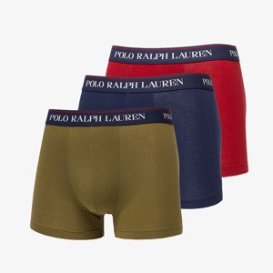 Ralph Lauren Classic Trunk 3 Pack Navy/ Red/ Khaki