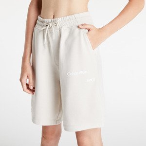 Calvin Klein Jeans Disrupted Logo Hwk Shorts Eggshell