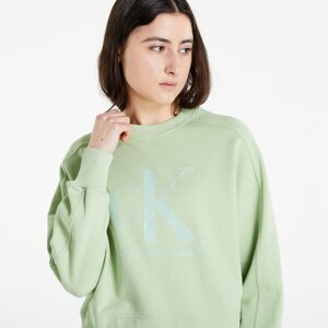 Calvin Klein Jeans Gel Monogram Crewneck Jaded Green