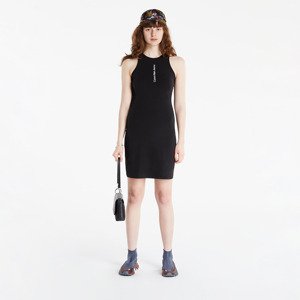 Calvin Klein Jeans Faded Logo Tank Dress Ck Black