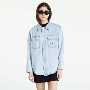 Calvin Klein Jeans Shirt Jacket Denim Light