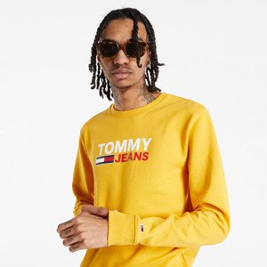 Tommy Jeans Corp Logo Crew Prairie Yellow