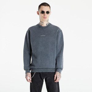 Han Kjøbenhavn Distressed Crew Logo Distressed Dark Grey