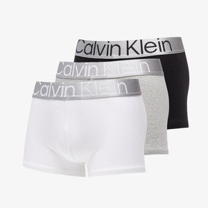 Calvin Klein Steel Cotton Trunk 3-Pack Black/ White/ Grey Heather