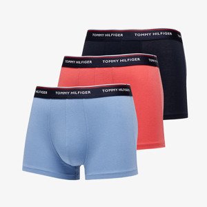 Tommy Hilfiger Premium Essentials 3 Pack Trunks Des Sky/Colorado Blu/Frosted Cran