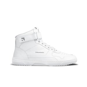 Barefoot tenisky Barebarics Zing - High Top - All White - Leather 38