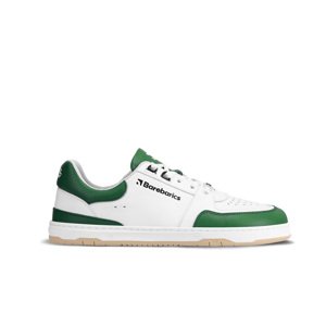 Barefoot tenisky Barebarics Wave - White & Dark Green 38