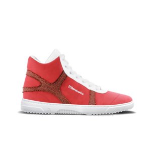 Barefoot tenisky Barebarics Hifly - Red & White 47