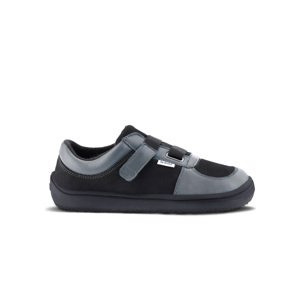 Detské barefoot tenisky Be Lenka Fluid - Charcoal & Black 25