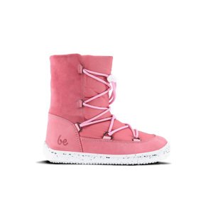 Detské zimné barefoot topánky Be Lenka Snowfox Kids 2.0 - Rose Pink 25