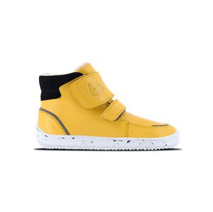 Detské zimné barefoot topánky Be Lenka Panda 2.0 - Cheese Yellow 31