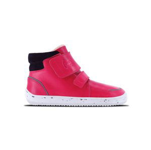Detské zimné barefoot topánky Be Lenka Panda 2.0 - Raspberry Pink 26
