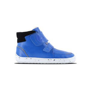 Detské zimné barefoot topánky Be Lenka Panda 2.0 - Blue & White 30
