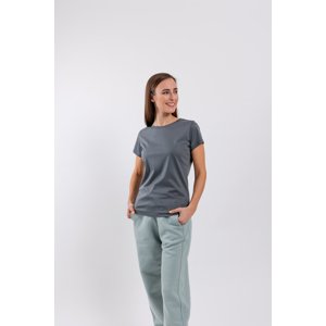 Dámske tričko  s okrúhlym výstrihom Be Lenka Essentials - Grey m