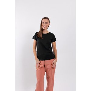 Dámske tričko  s okrúhlym výstrihom Be Lenka Essentials - Jet Black xl