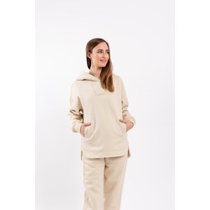 Dámska mikina s kapucňou Be Lenka Essentials - Beige xl