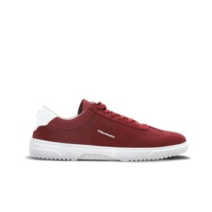 Barefoot tenisky Barebarics Pulsar - Maroon & White 36