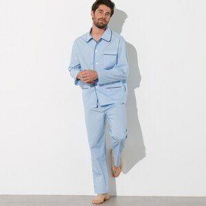 Blancheporte Klasické pyžamo nebeská modrá 137/146 (4XL)