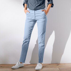 Blancheporte Strečové chino nohavice modrosivá 38