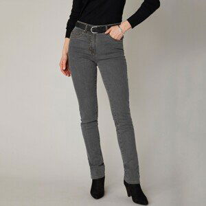 Blancheporte Strečové džínsy, vysoká postava tmavosivá 40
