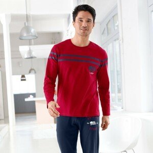 Blancheporte Pyžamové tričko s krátkymi rukávmi, bavlna červená 97/106 (L)