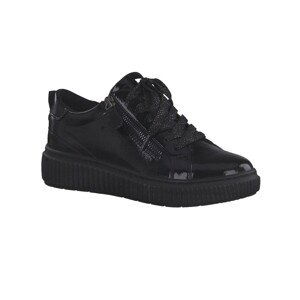 Blancheporte Tenisky sneakers, lakované čierne, vysoko pohodlné čierna 38