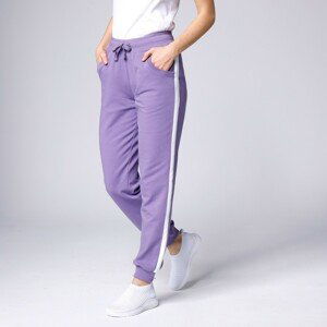 Blancheporte Jogging nohavice lila/biela 34/36