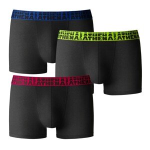 Blancheporte Boxerky Easy Sport, súprava 3 ks čierna XL