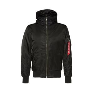 ALPHA INDUSTRIES Prechodná bunda  čierna