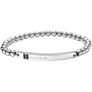 TOMMY HILFIGER Náramok  modrá / červená / strieborná