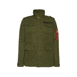 ALPHA INDUSTRIES Prechodná bunda 'Huntington'  olivová