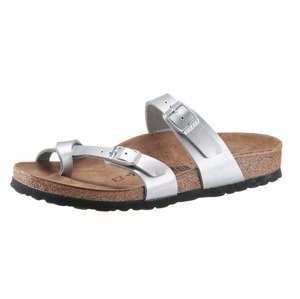 BIRKENSTOCK Šľapky 'Mayari'  strieborná