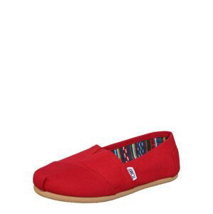 TOMS Espadrilky  červená