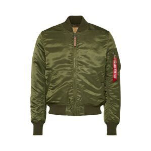 ALPHA INDUSTRIES Prechodná bunda 'MA-1 VF 59'  tmavozelená