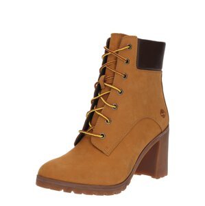 TIMBERLAND Šnurovacie členkové čižmy 'Allington'  gaštanová / koňaková