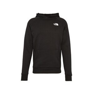 THE NORTH FACE Mikina 'M RAGLAN RED BOX HD'  čierna / červená / biela