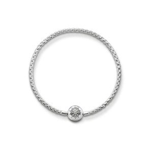 Thomas Sabo Náramok 'Karma Bead, KA0001-001-12'  strieborná