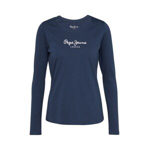 Pepe Jeans Tričko 'NEW VIRGINIA L/S'  modrá