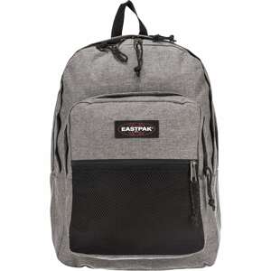 EASTPAK Batoh 'Pinnacle'  sivá melírovaná / burgundská / čierna