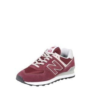 new balance Nízke tenisky  biela / telová / burgundská