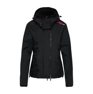 Superdry Funkčná bunda 'TECH HOOD POP ZIP WINDCHEATER'  čierna